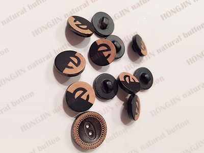 wood button-w7