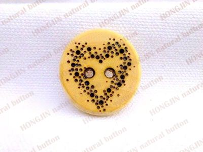 wood button-w24